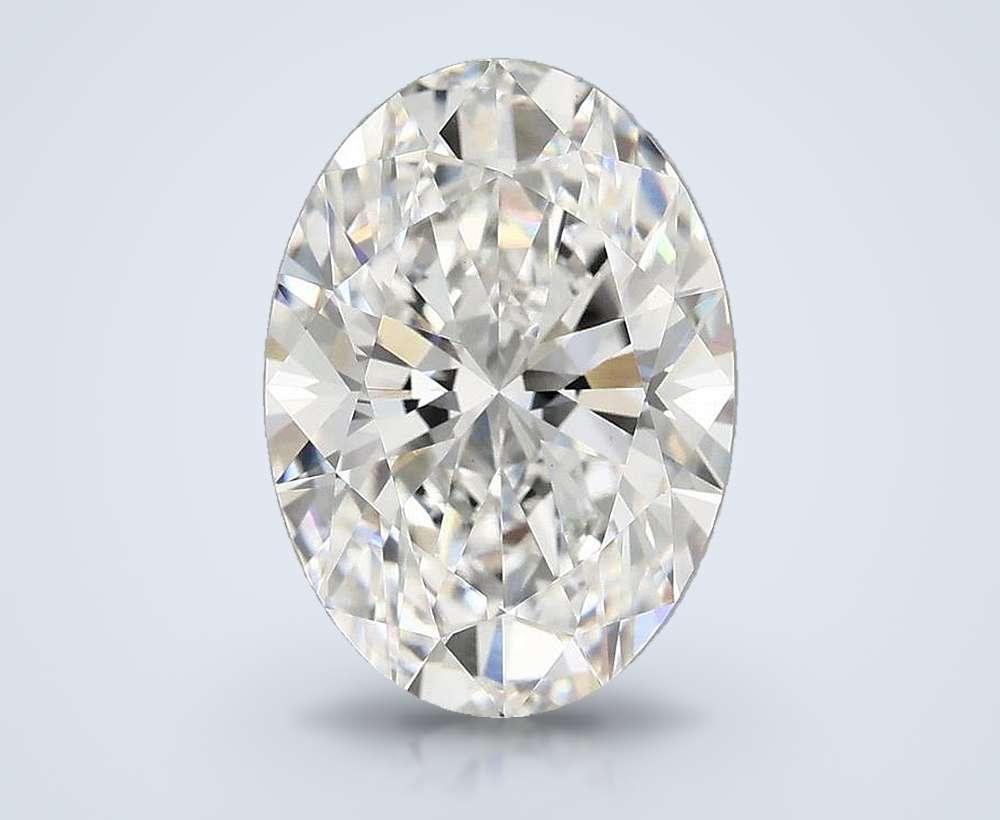 4.41 Carat Oval Lab Diamond