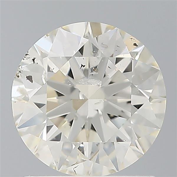 1.01ct I SI2 Rare Carat Ideal Cut Round Diamond