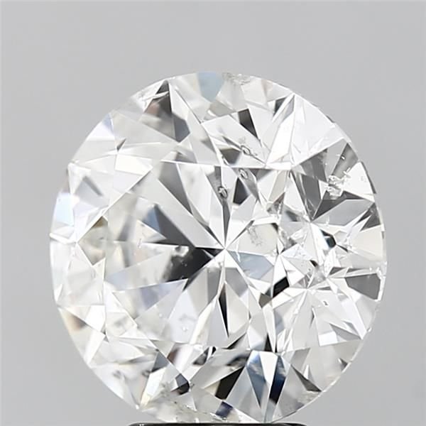 5.02ct G SI2 Excellent Cut Round Diamond