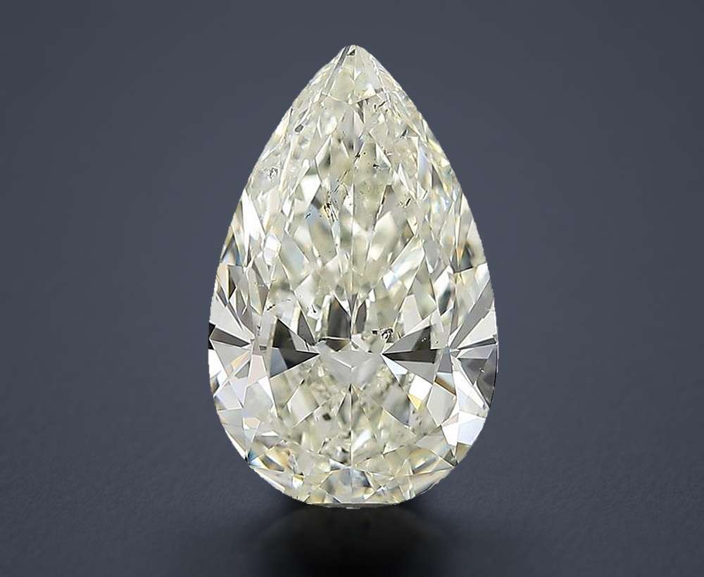3.01 Carat Pear Natural Diamond