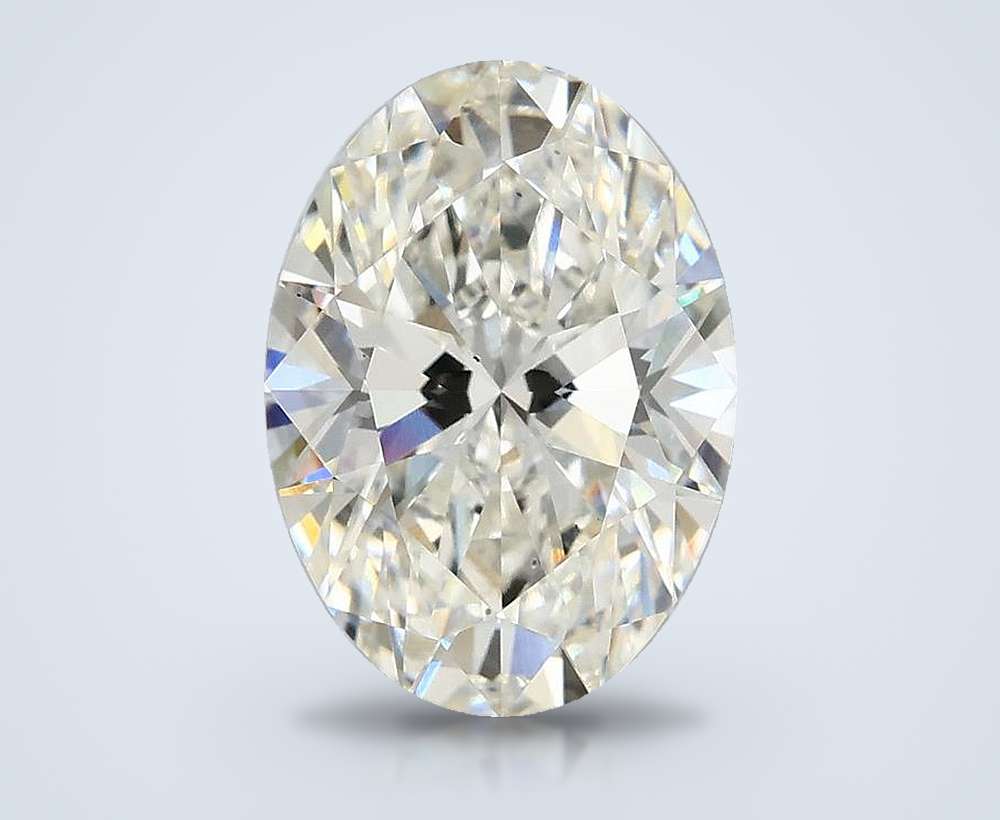 3.41 Carat Oval Lab Diamond