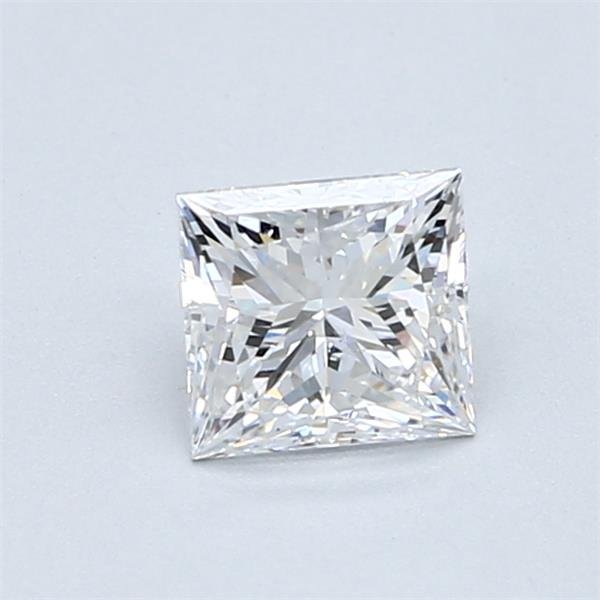 0.80ct D VS2 Very Good Cut Princess Diamond