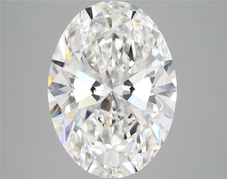 3.91 Carat Oval Lab Diamond