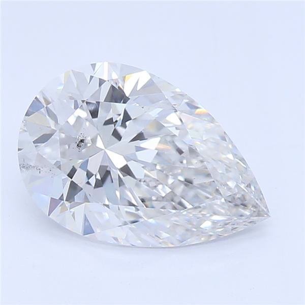 1.09ct E SI1 Rare Carat Ideal Cut Pear Lab Grown Diamond