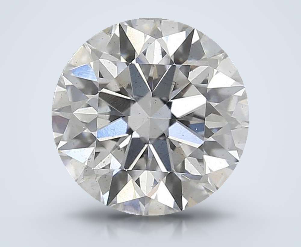0.88 Carat Round Lab Diamond