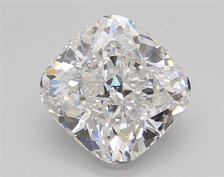 5.02ct E VVS2 Rare Carat Ideal Cut Cushion Lab Grown Diamond