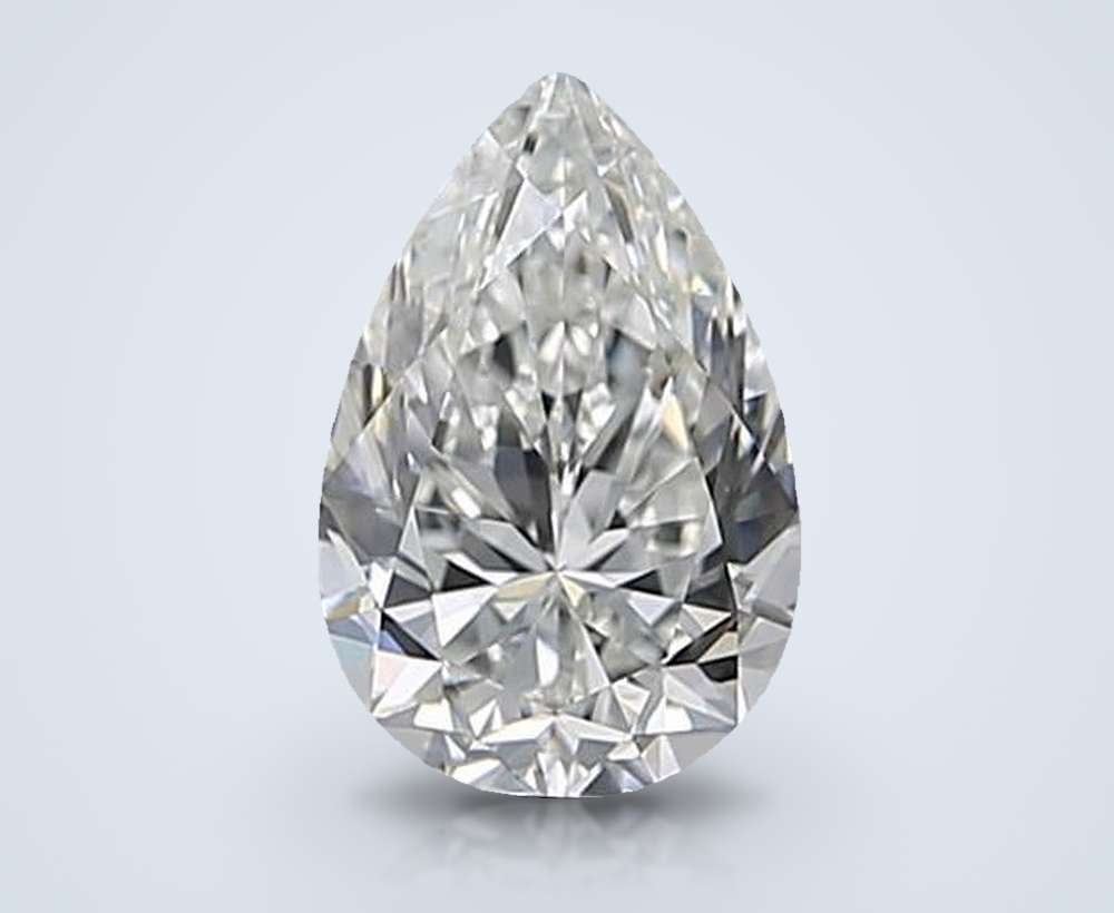 1.40 Carat Pear Natural Diamond