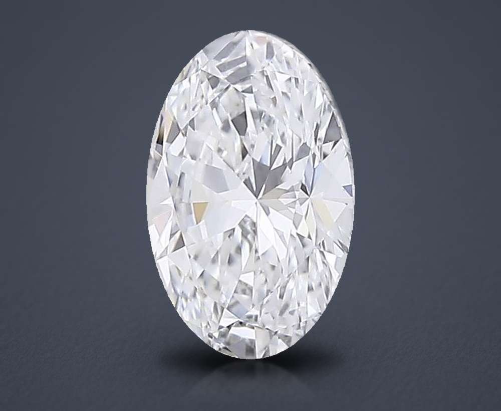 0.81 Carat Oval Lab Diamond