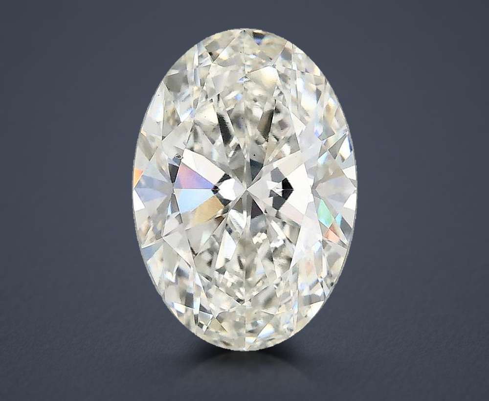 2.71 Carat Oval Lab Diamond