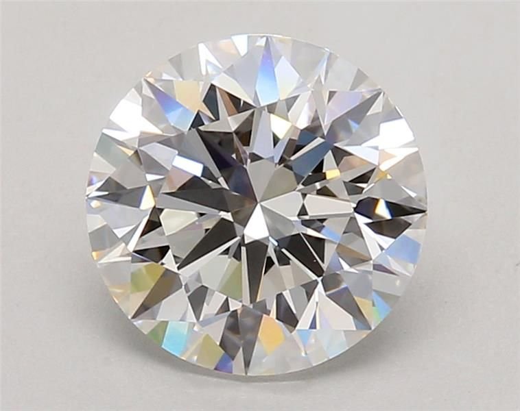 3.01ct F VVS2 Rare Carat Ideal Cut Round Lab Grown Diamond