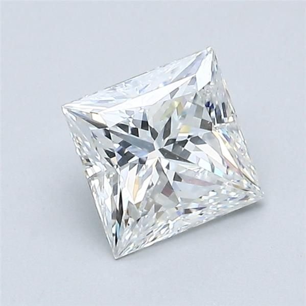 1.01ct F SI2 Rare Carat Ideal Cut Princess Diamond