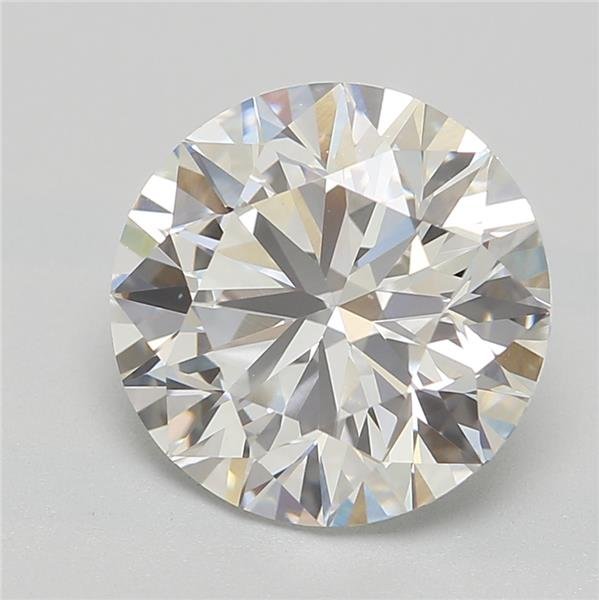 2.41ct G VVS2 Rare Carat Ideal Cut Round Lab Grown Diamond