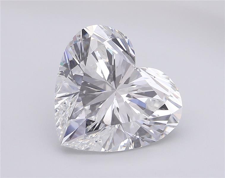 13.67ct F VS2 Rare Carat Ideal Cut Heart Lab Grown Diamond