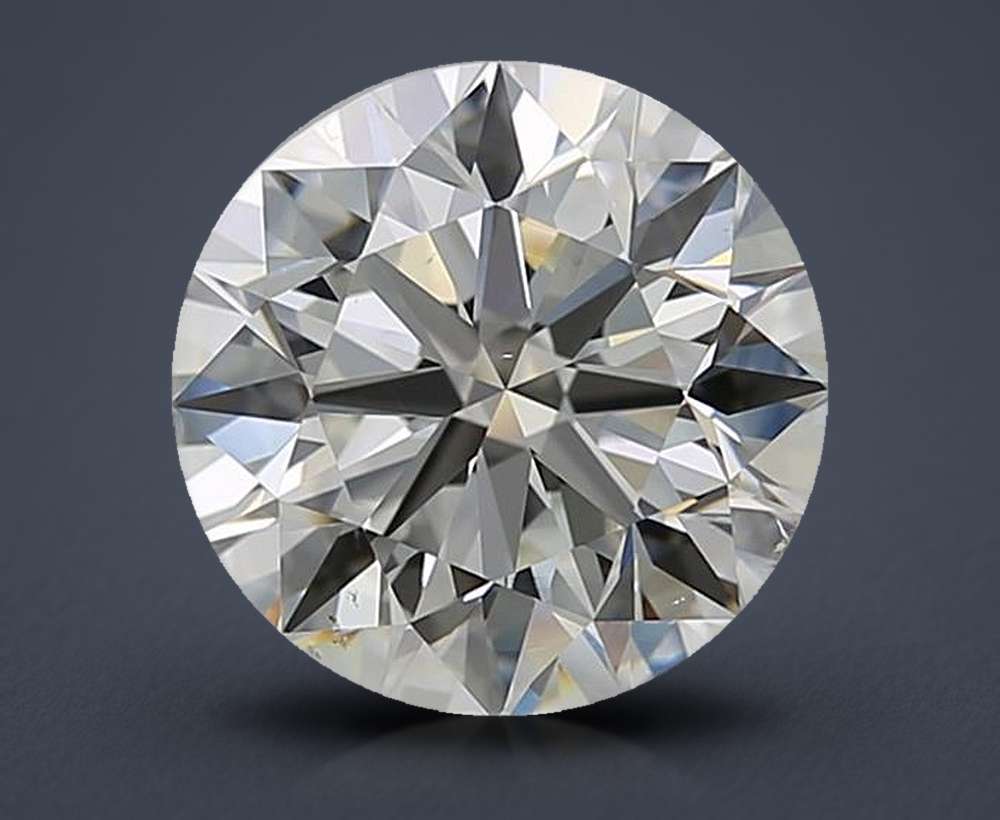 4.00 Carat Round Natural Diamond
