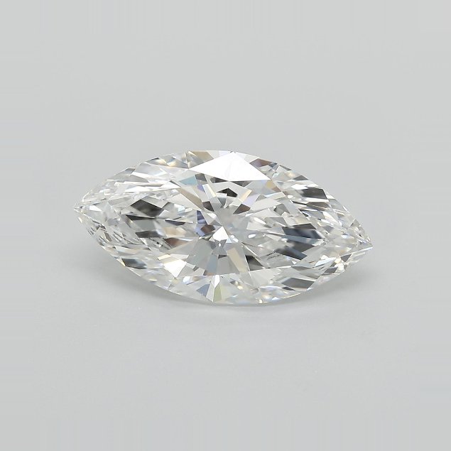 3.37ct E VS1 Rare Carat Ideal Cut Marquise Lab Grown Diamond