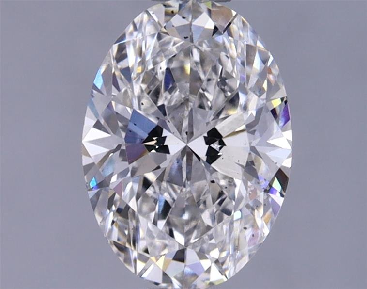 1.12ct F SI1 Rare Carat Ideal Cut Oval Lab Grown Diamond