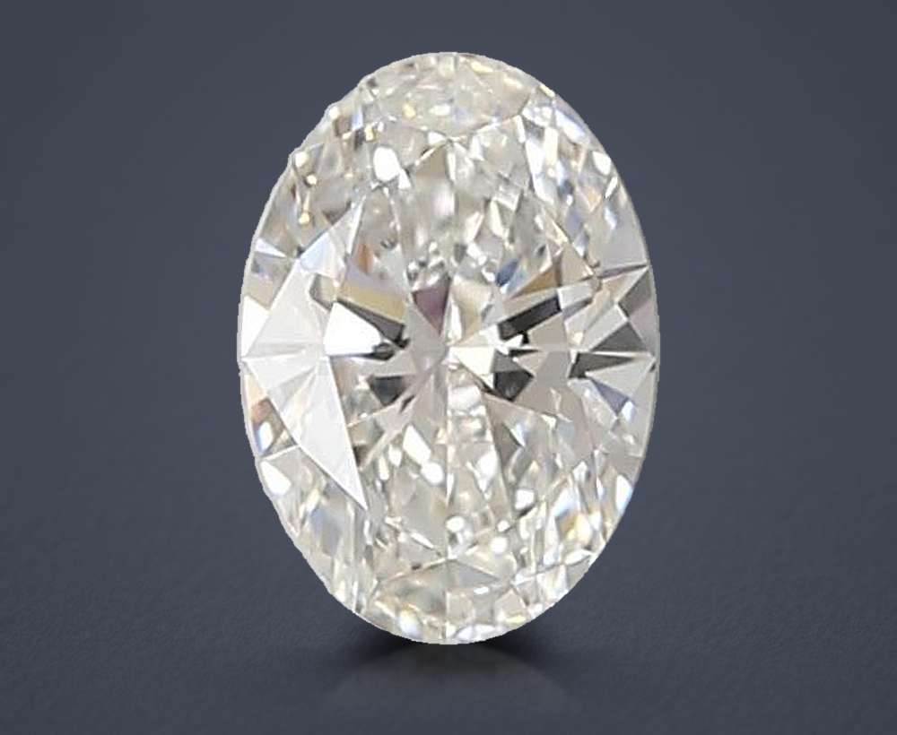 0.71 Carat Oval Lab Diamond