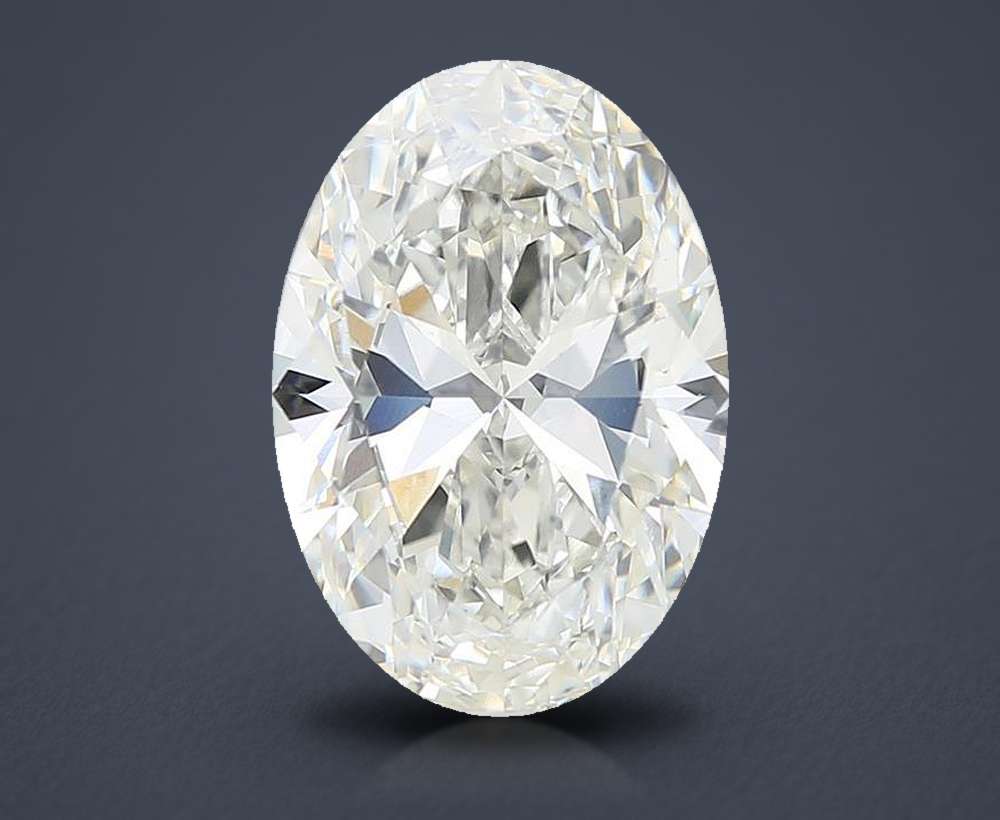 6.40 Carat Oval Lab Diamond