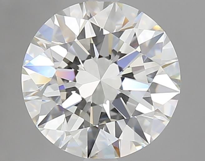 2.07ct H IF Rare Carat Ideal Cut Round Diamond
