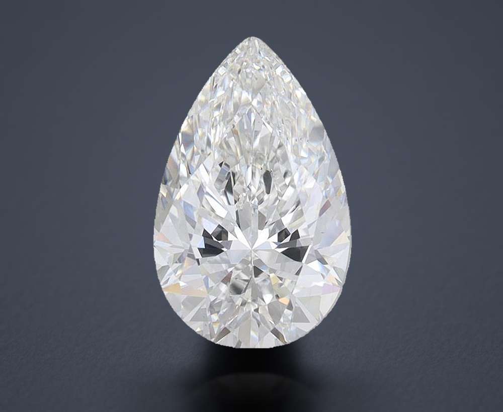 2.45 Carat Pear Lab Diamond