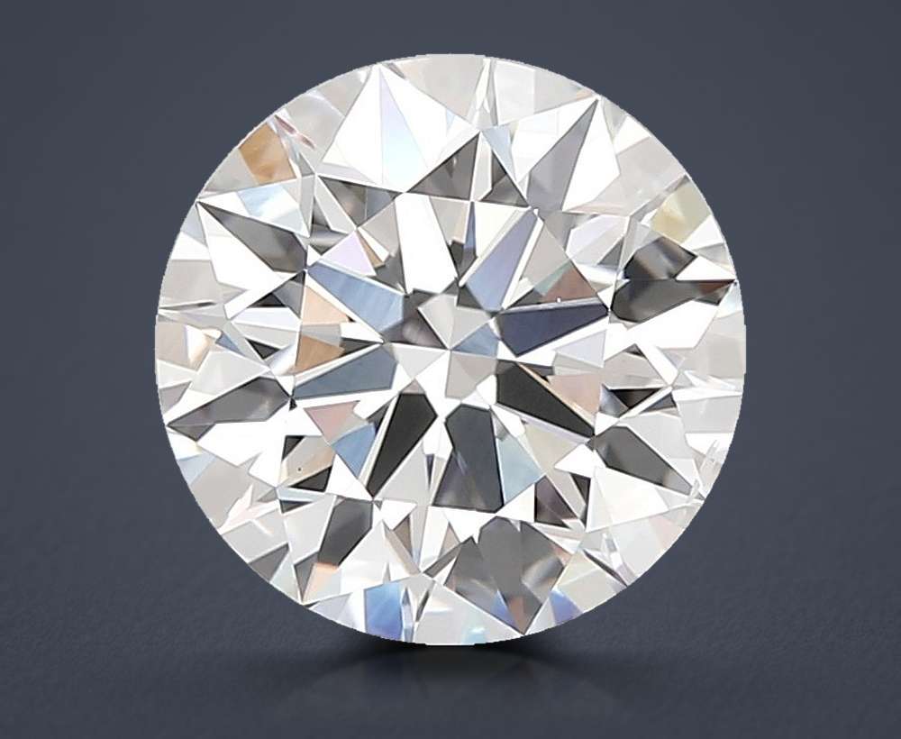 6.04 Carat Round Lab Diamond