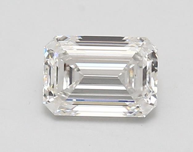 1.36ct F VS1 Rare Carat Ideal Cut Emerald Lab Grown Diamond