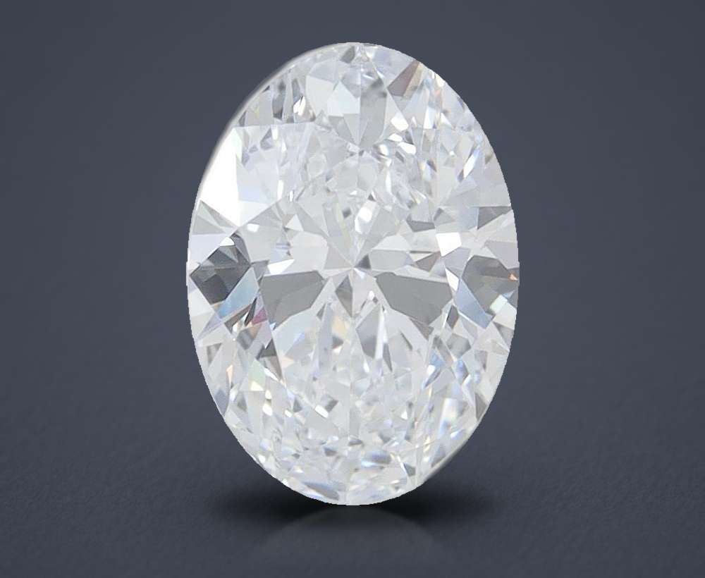1.42 Carat Oval Lab Diamond