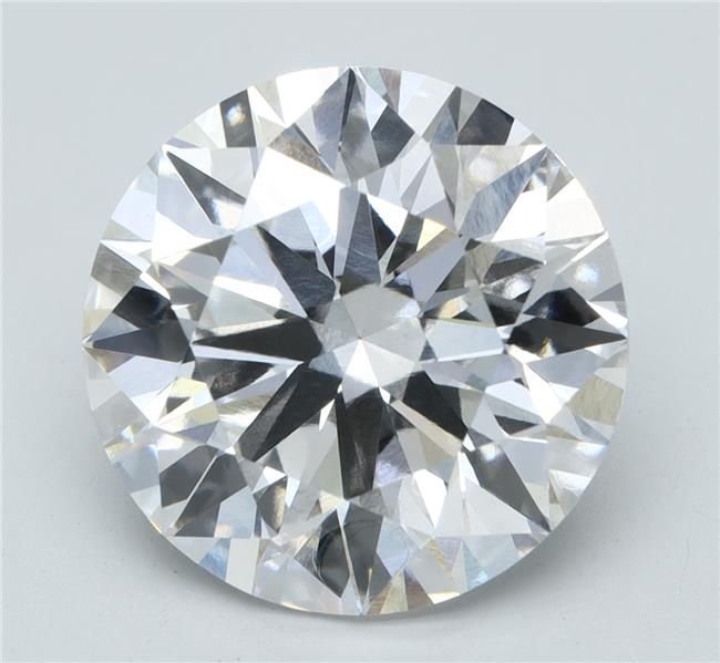 5.92ct G VVS2 Rare Carat Ideal Cut Round Lab Grown Diamond