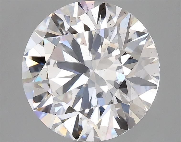 2.71ct F SI1 Rare Carat Ideal Cut Round Lab Grown Diamond