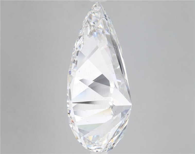 11.57ct F VS2 Rare Carat Ideal Cut Pear Lab Grown Diamond