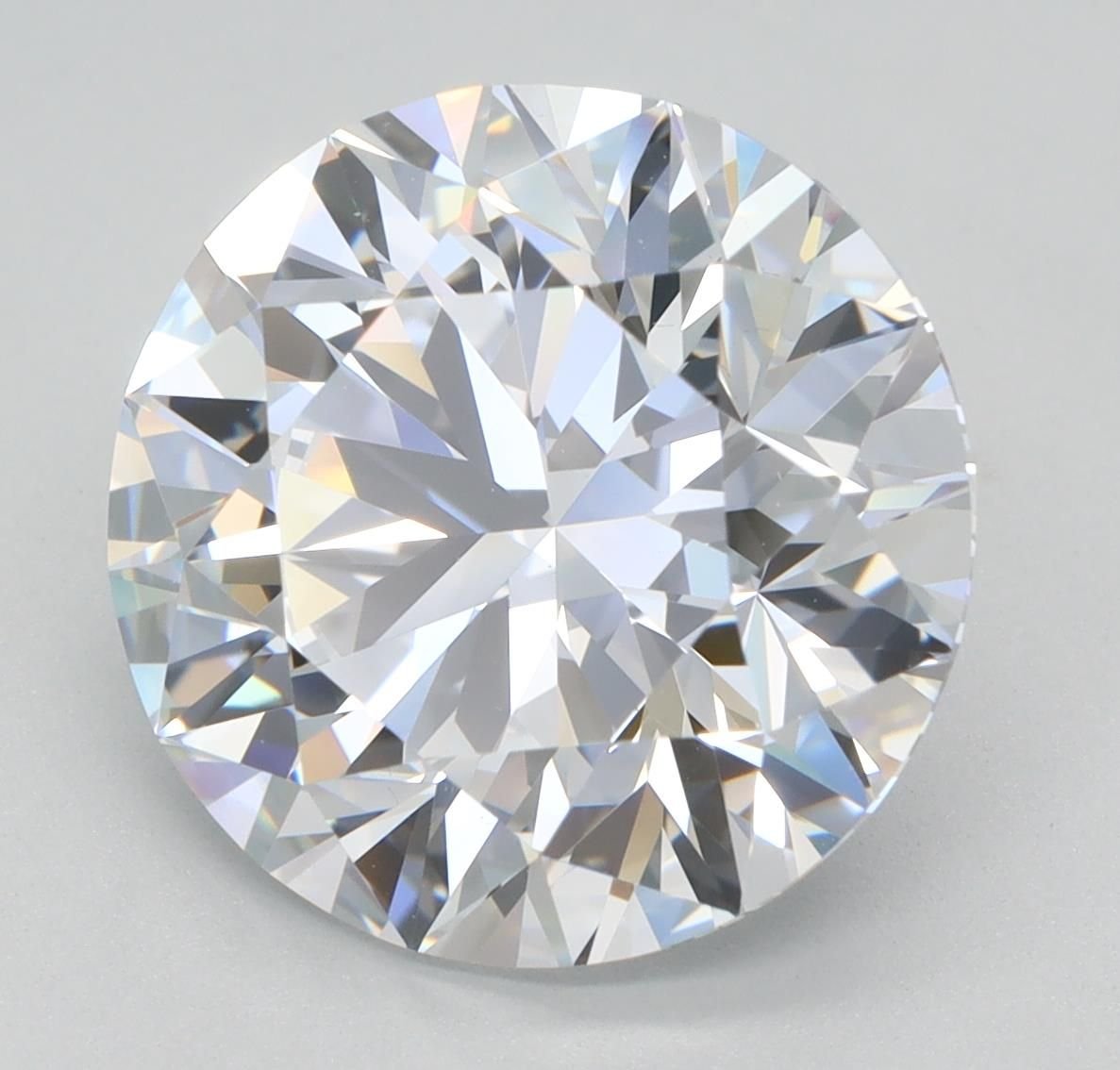 5.03ct D VS2 Rare Carat Ideal Cut Round Lab Grown Diamond