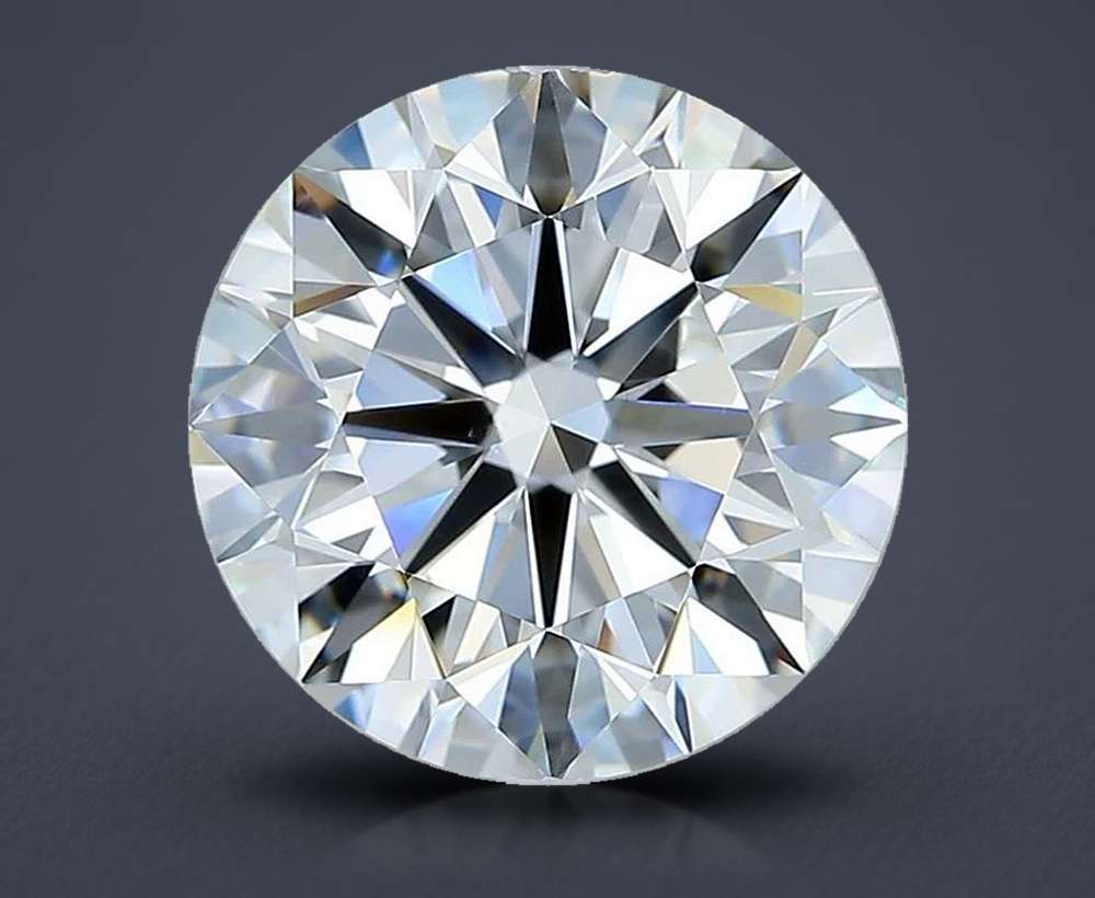 3.82 Carat Round Natural Diamond