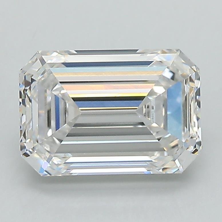 4.69ct G VS1 Rare Carat Ideal Cut Emerald Lab Grown Diamond