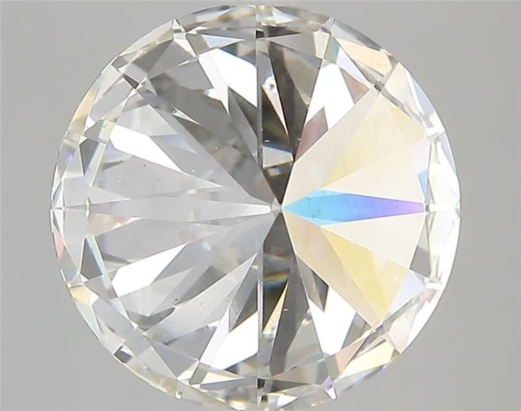 5.18ct H VS2 Rare Carat Ideal Cut Round Lab Grown Diamond