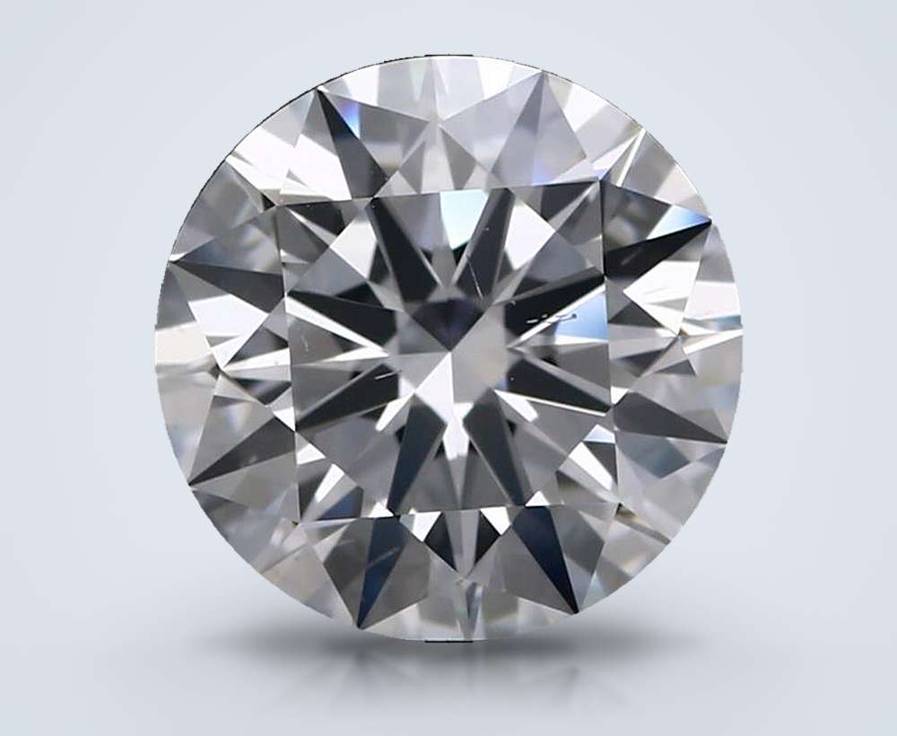3.37 Carat Round Lab Diamond