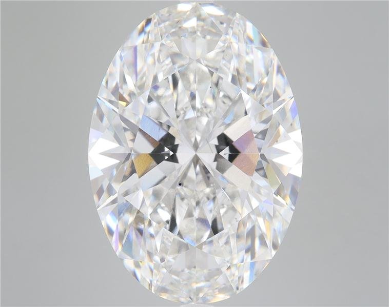 13.61ct F VS2 Rare Carat Ideal Cut Oval Lab Grown Diamond