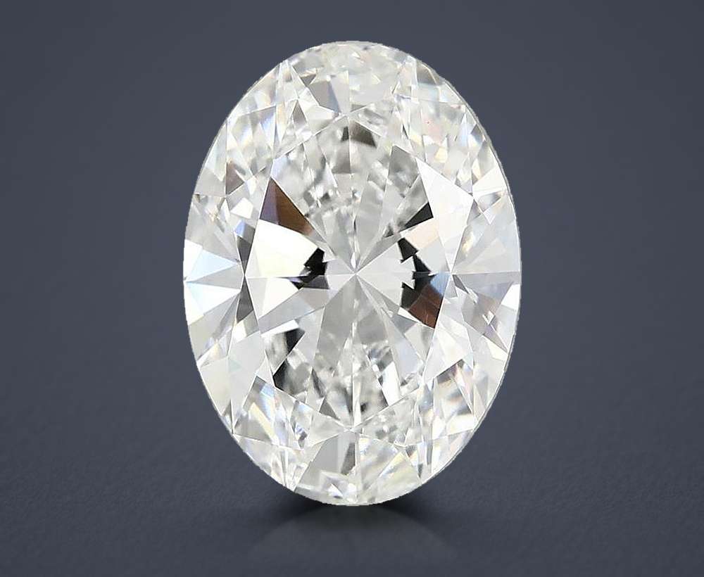 3.83 Carat Oval Lab Diamond