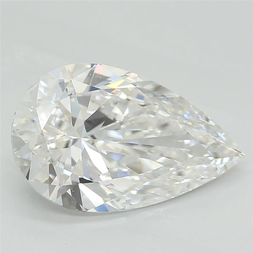 1.55ct D VS2 Rare Carat Ideal Cut Pear Lab Grown Diamond
