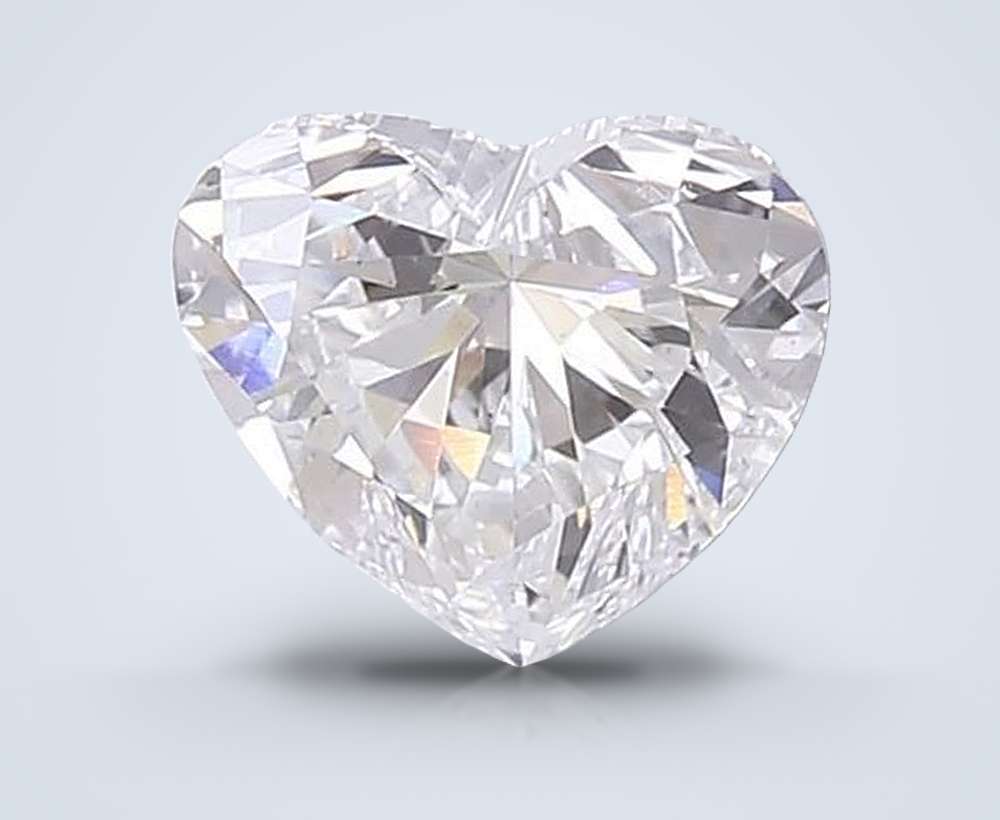 1.60 Carat Heart Lab Diamond