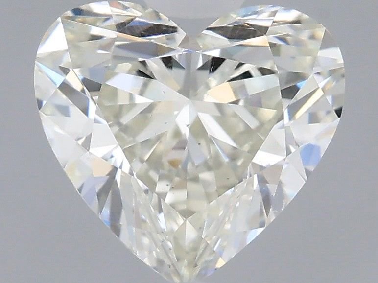 0.70ct K SI1 Rare Carat Ideal Cut Heart Diamond