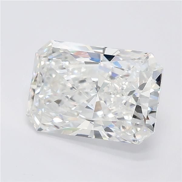 2.58ct E VVS2 Rare Carat Ideal Cut Radiant Lab Grown Diamond