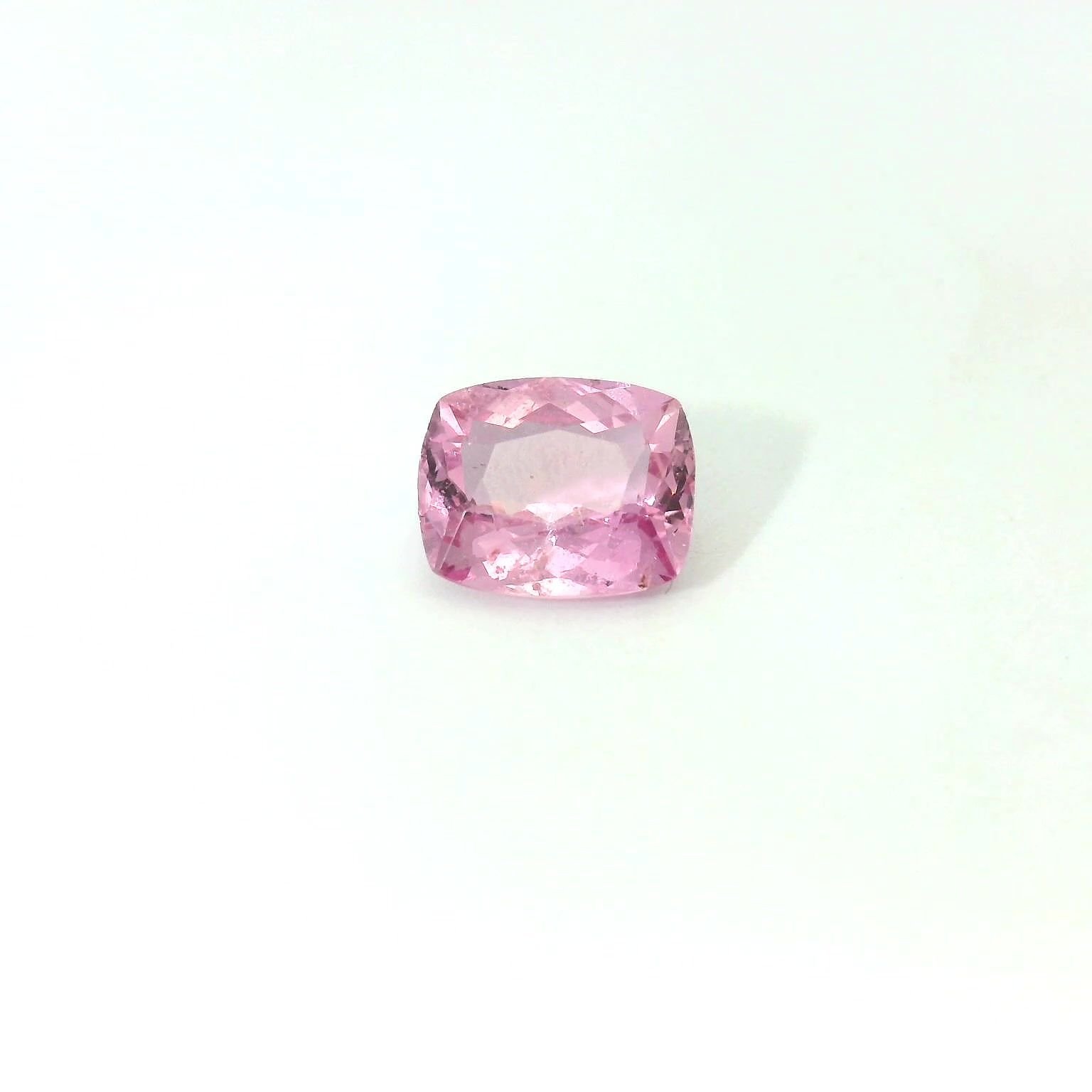 2.50 Carat Deep Pink Cushion Sapphire