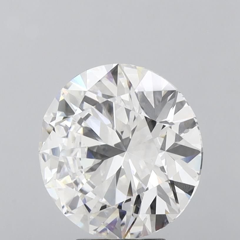 7.01ct D VS2 Rare Carat Ideal Cut Round Lab Grown Diamond