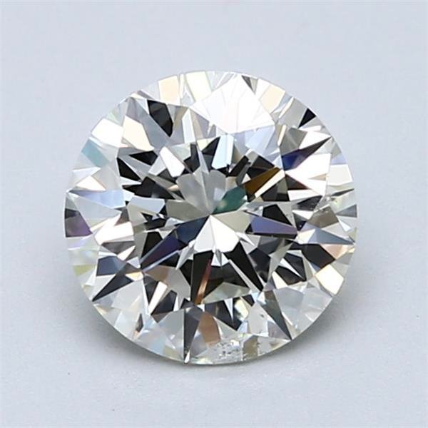 1.51ct K SI1 Rare Carat Ideal Cut Round Diamond