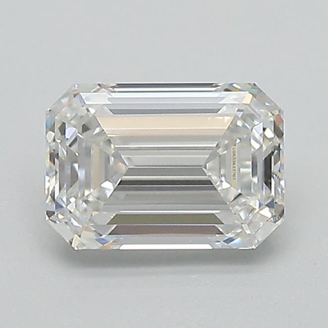 1.06ct E VVS2 Excellent Cut Emerald Lab Grown Diamond