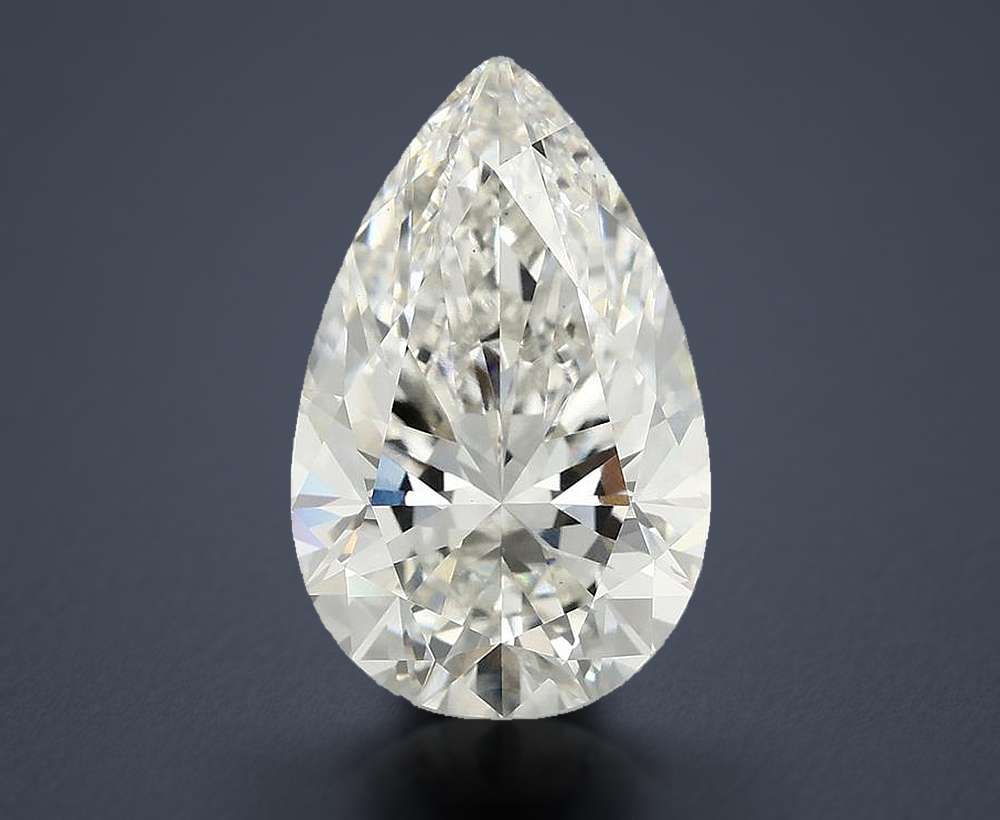 6.10 Carat Pear Lab Diamond