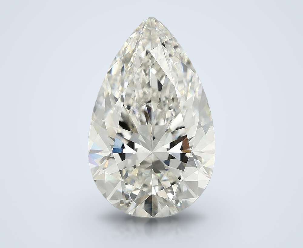 6.10 Carat Pear Lab Diamond