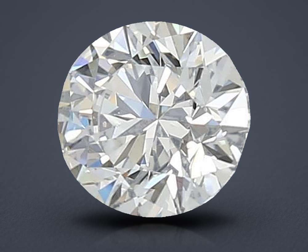 0.74 Carat Round Lab Diamond