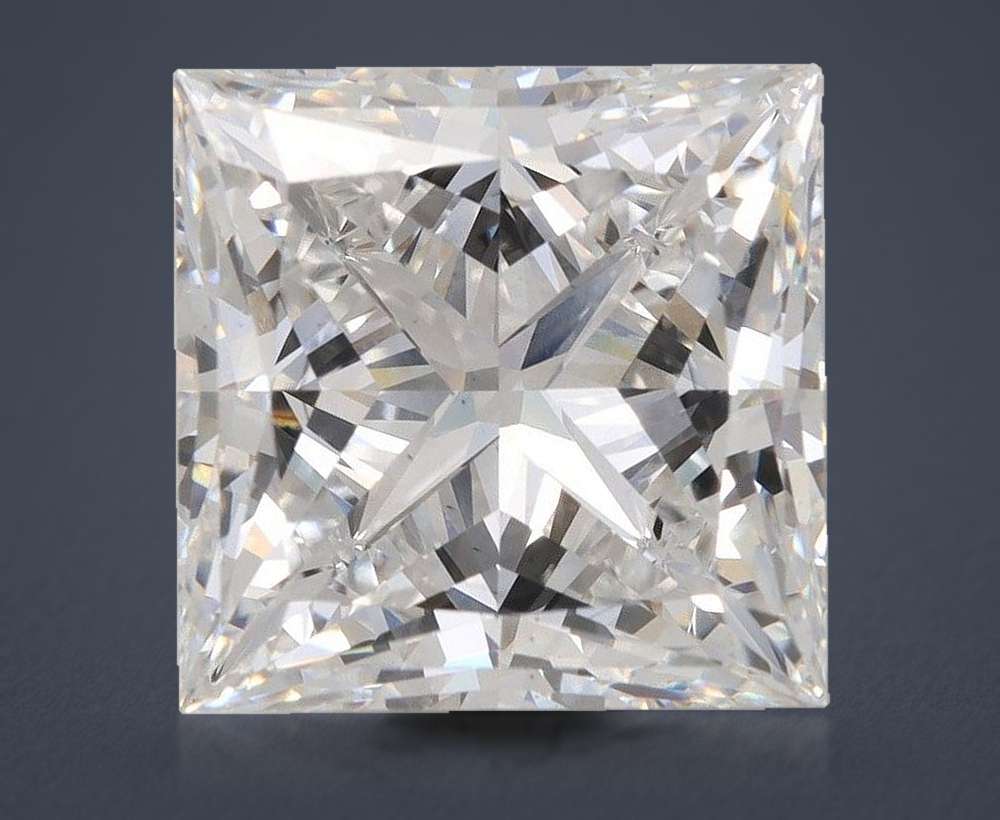 5.94 Carat Princess Lab Diamond