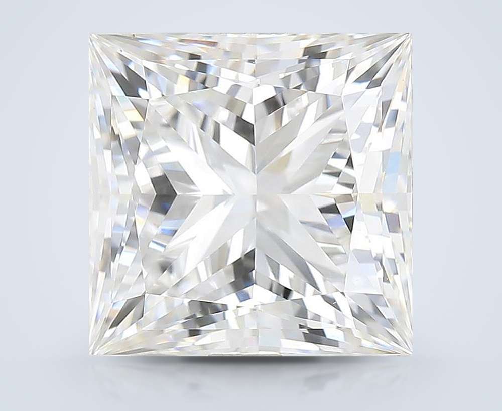 3.72 Carat Princess Lab Diamond